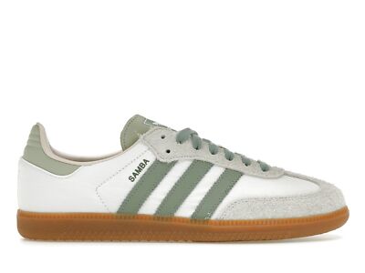 adidas Samba OG スニーカー US 7.5白 adidas Samba OG White Silver Green W - ID0492 Women's Shoes | eBay