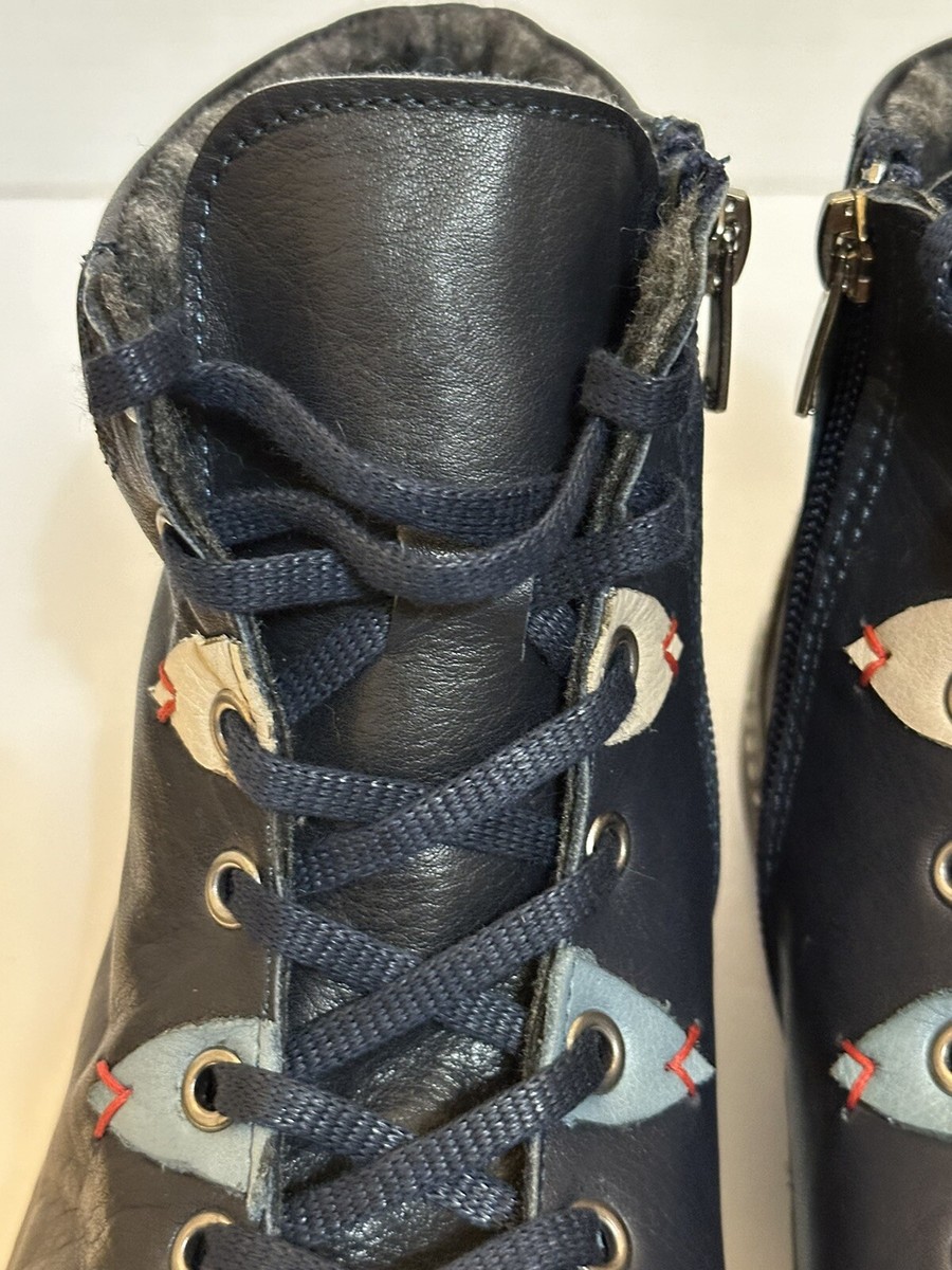 Mago Tenley Sole Desire Women’s Lace Up Comfort Bootie Sz 38EU