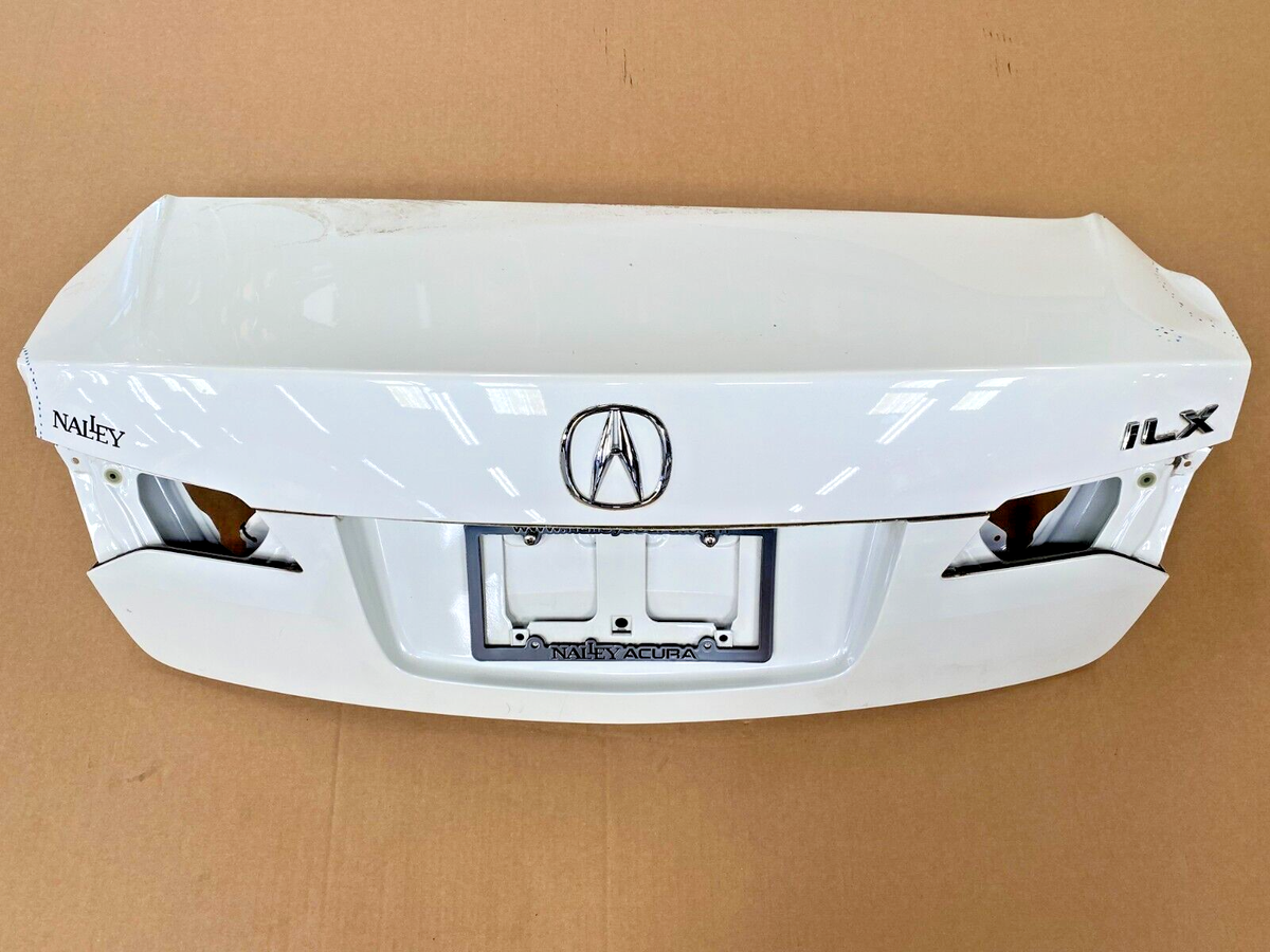⭐2016-2018 ACURA ILX REAR TRUNK DECK LID COVER PANEL EMBLEM WHITE