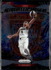 2024 Panini WNBA Prizm Firework Allisha Gray Atlanta Dream #6 