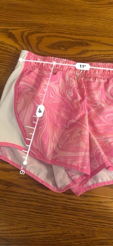 SO Girls Size 7/8 Athletic Shorts Lined Summer School Pink Multi Color active - Picture 9 of 9