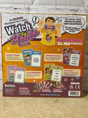 Watch Ya' Mouth Ultimate Edition Party Game BRAND NEW SEALED - A - Picture 3 of 4