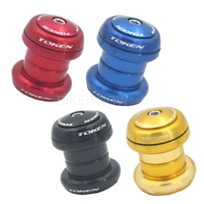 TOKEN TK060 Heggset 1-1/8" 28.6mm Threadless/Integrated Headset Black/Red/Blue..