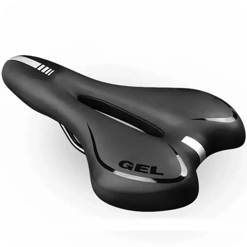 MUNDO Fahrradsattel mit Memory-Foam für Herren & Damen - Bequem Fahrrad Sattel