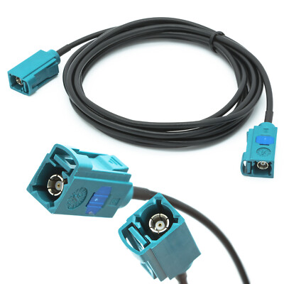 KFZ Auto Antenne 2m Verlängerung FAKRA Buchse RG174 Z Adapter Kabel Universal