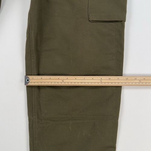 PEERLESS GARMENTS 60'S Cargo Combat Trousers W32 L33 Green Canadian Military - Picture 14 of 16