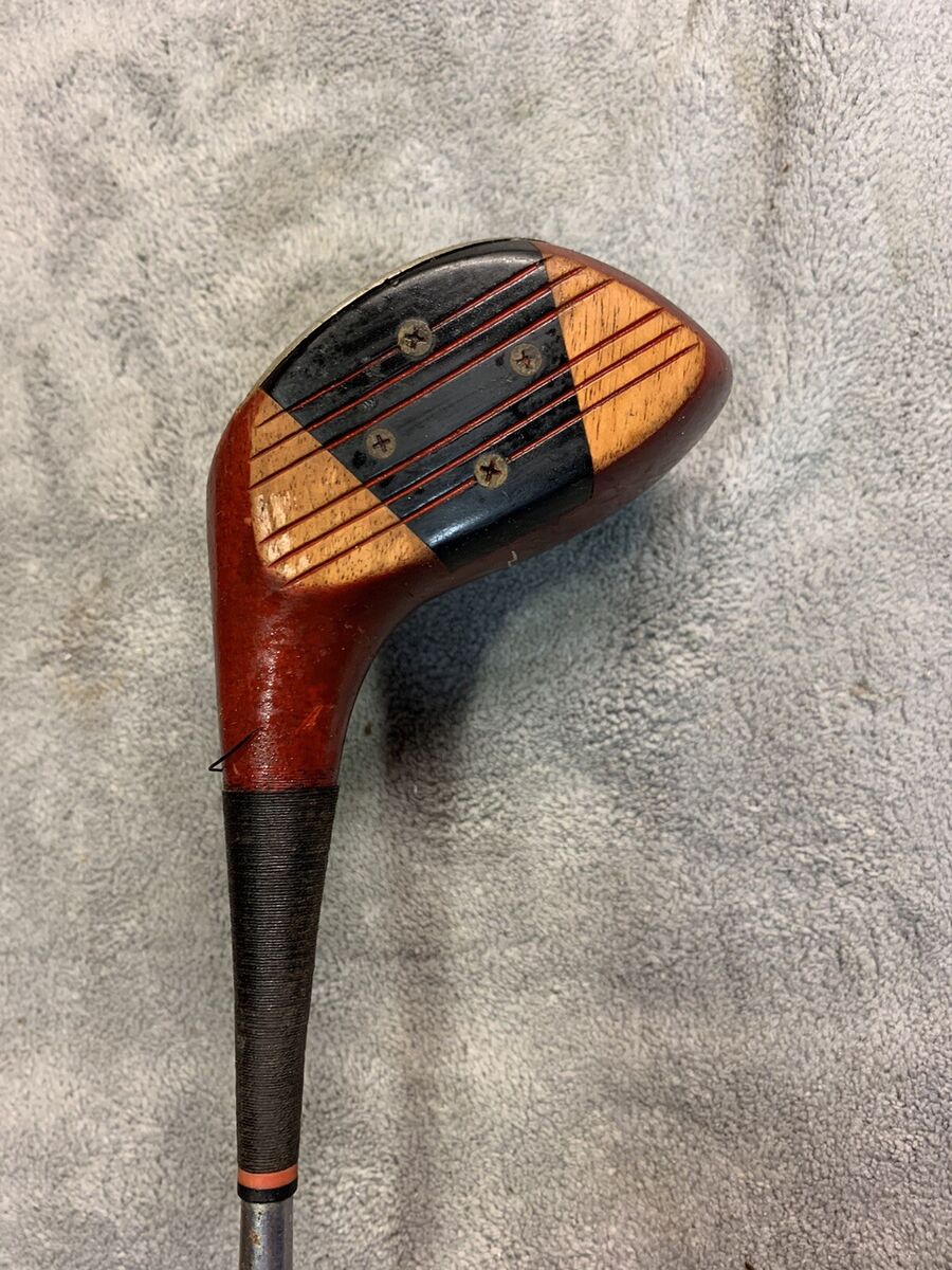 Vintage Power Bilt Persimmon HB Driver Golf Club Reg. No Vintage Power Bilt Persimmon HB Driver Golf Club Reg. No