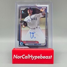 2024 Bowman Chrome Baseball Thomas Ireland 1st CPA-TI Base Prospect Auto A