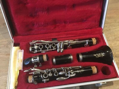 BOOSEY AND HAWKES REGENT EBONIT KLARINETTE KOMPLETT ÜBERHOLT NEUE PADS KORKEN ETC.