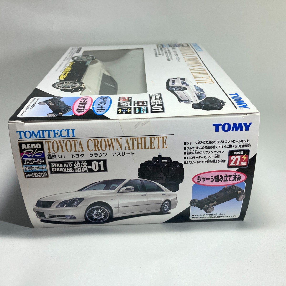 ホビーラジコン TOMYTEC TOYOTA CROWN ATHLETE 1/32 Tomitech Aero RC Toyota Crown Athlete Japan Exclusive R/C
