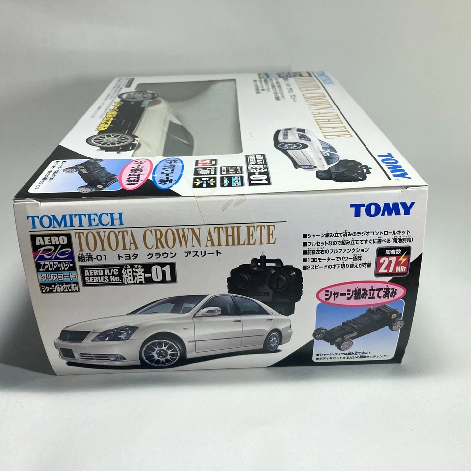 Tomitech Aero RC Toyota Crown Athlete Japan Exclusive R/C Car New Sealed - Bild 3 von 4