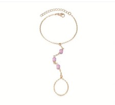 Glow In The Dark Round Shape Beads Bracelet Adjustable Personality Beaded