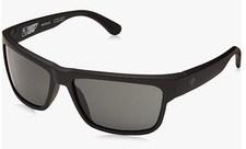 NEW Spy Frazier Sunglasses-Matte Black-Happy Gray Green Lens
