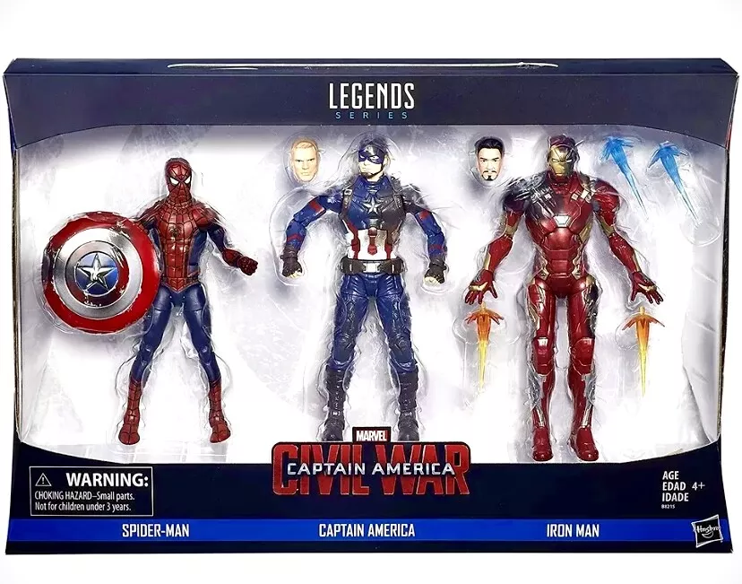 Marvel legends civil war 3 pack deals