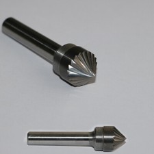 HM Fr&auml;sstift Fr&auml;ser &Oslash; 15 Schaft 8 mm Kegelsenker 90&deg; Senker Kantenbrecher *78H*_