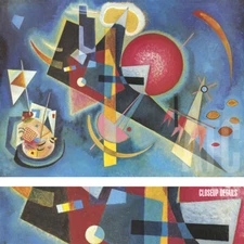 47W"x35H" NEL BLU DANS LE BLEU 1925 by WASSILY KANDINSKY BLUE CHOICES of CANVAS