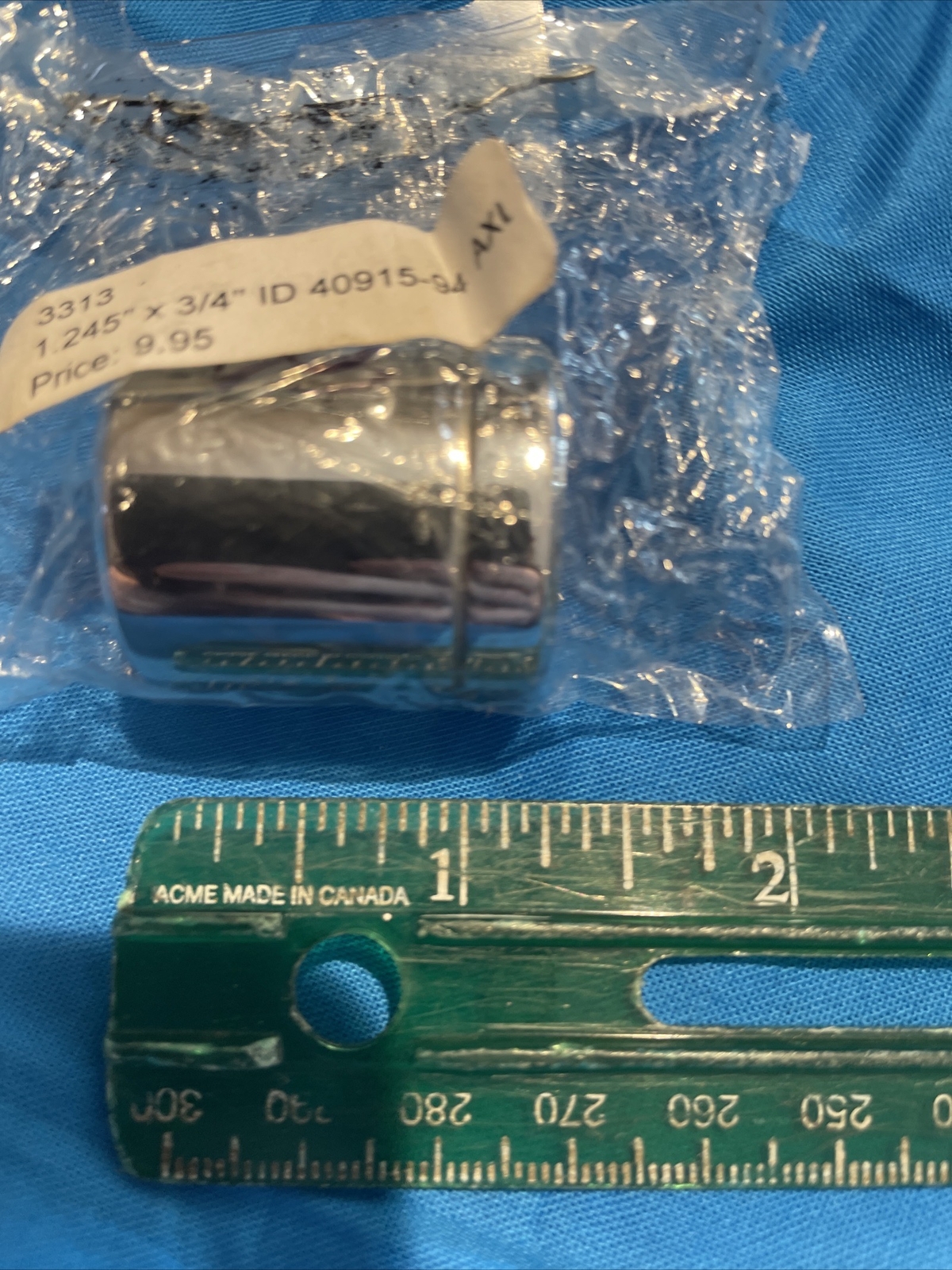 Colony Machine #2195-1 Axle Spacer 1-1/8" O.D. X 3/4" I.D. X 1/8" Thick - Foto 10