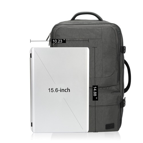 Hynes Eagle 44L Carry on Backpack Cabin Size Compression Travel Bags Waterproof - Picture 19 of 37