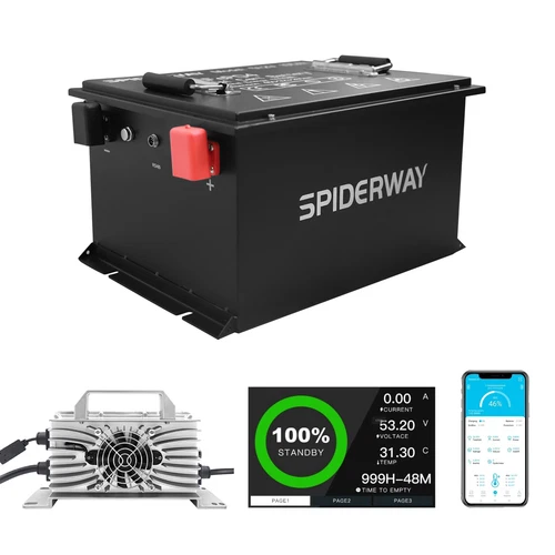 36V 105Ah Lithium LiFePO4 Golf Cart Battery 6000+ Cycles 200A BMS /Fast Charger - Picture 2 of 27