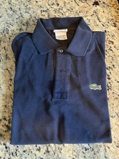 Men's Navy Blue Lacoste Polo size 3