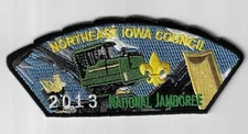 2013 National Jamboree JSP Northeast Iowa Council BLACK Bdr. [ELL-1031]