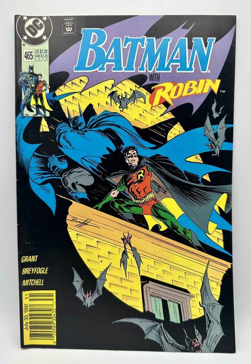 DC Comics - Batman #465 (1991) FN/B&B/CS | eBay