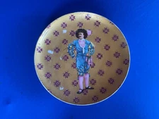 Large Antique French Old Paris Porcelain Charger Plate