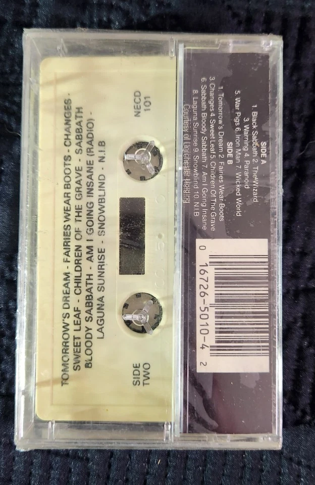 FACTORY SEALED Black Sabbath *We Sold Our Soul For Rock N Roll -cassette tape. - Image 2 of 4