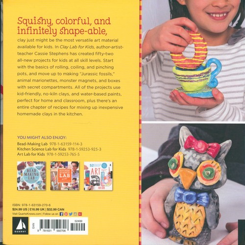 Clay Lab For Kids 2017 Stephens Monster Magnets Model Mold w Air-Dry Polymer - Picture 8 of 8