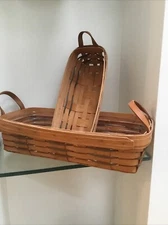 Longaberger Baskets Hand Woven Dresden Ohio Set