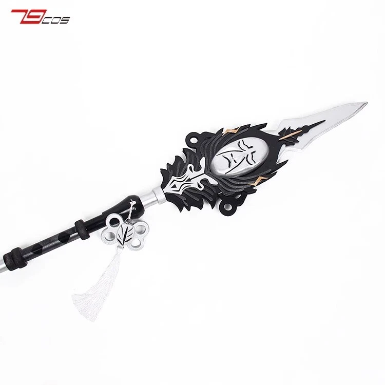 NieR: Automata Cosplay The modesty of White Staff Cane Magic Wand Weapon 180cm - Imagem 4 de 4