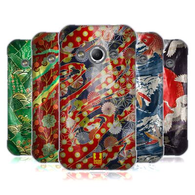 HEAD CASE DESIGNS ORIENTAL PATTERNED FABRICS SOFT GEL CASE FOR SAMSUNG PHONES 4