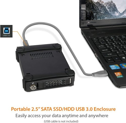 ICY DOCK Externes Festplattengehäuse für 1x 2,5 Zoll (6,4cm) SATA SSD/HDD - USB - Photo 9/9