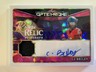 CJ BAILEY 2025 Leaf Optichrome Football Rookie Relic Crystal Pink AUTO #/8