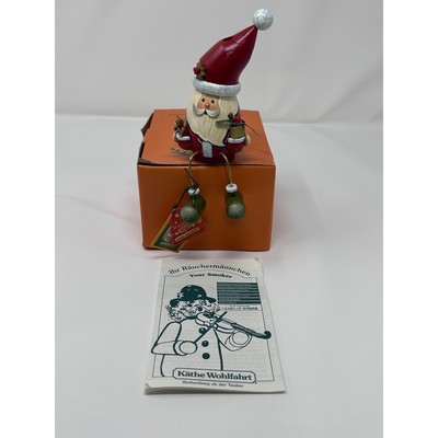 Wohlfahrt Original Duftl Mannchen Smoky Santa Claus Incense Smoker Germany