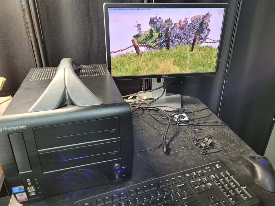 CUSTOM RETRO GAMING PC INTEL i7 16GB 256GB SSD GEFORCE GTX WIN 7 ULT LOOK !!! - Image 3 of 4