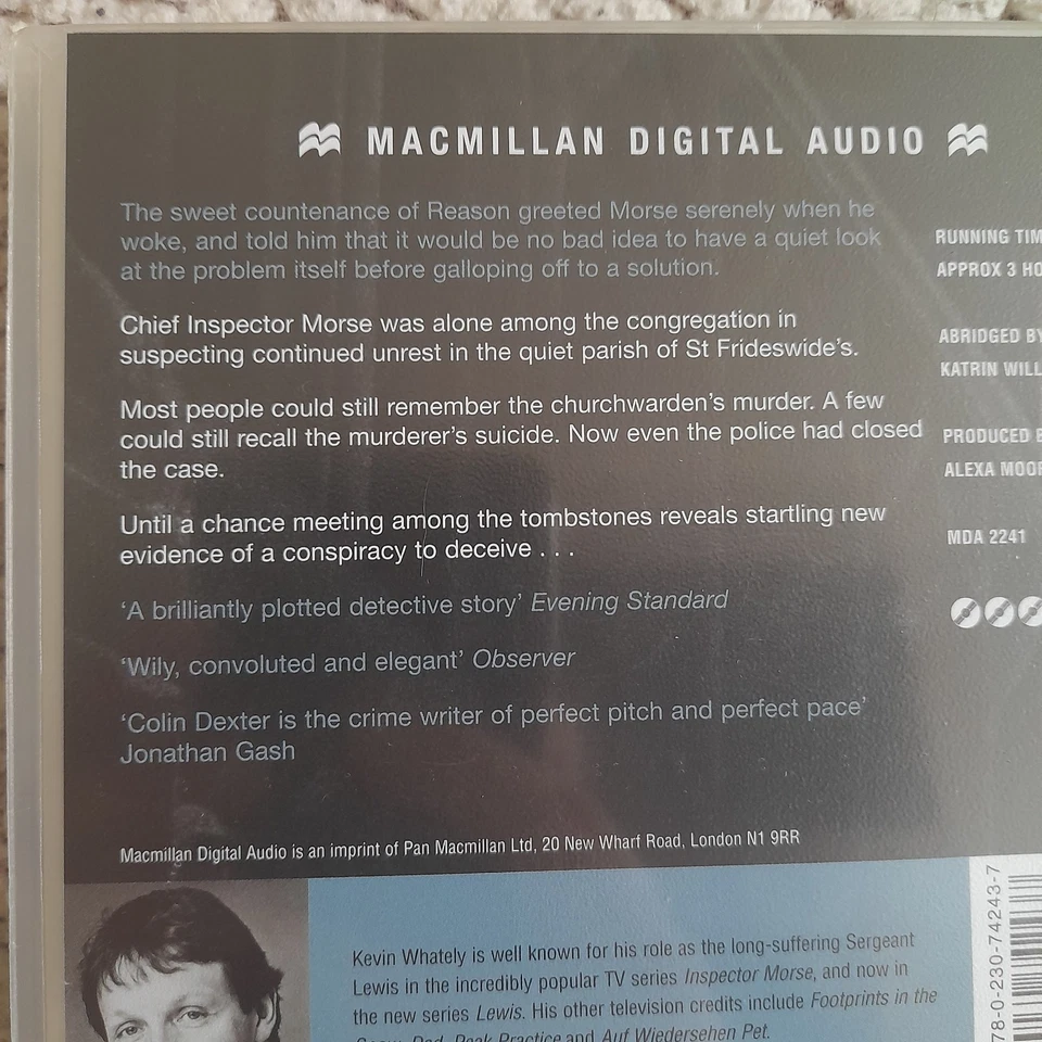NEW SEALED -Service of All the Dead (Inspector Morse) CD Audio Book Colin Dexter - Image 3 of 4