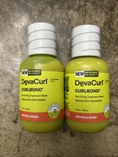 2X DevaCurl Curlbond Re-Coiling Treatment Mask Repair & Bond 3oz/88ml