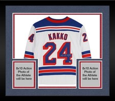 Framed Kaapo Kakko New York Rangers Signed Breakaway Jersey