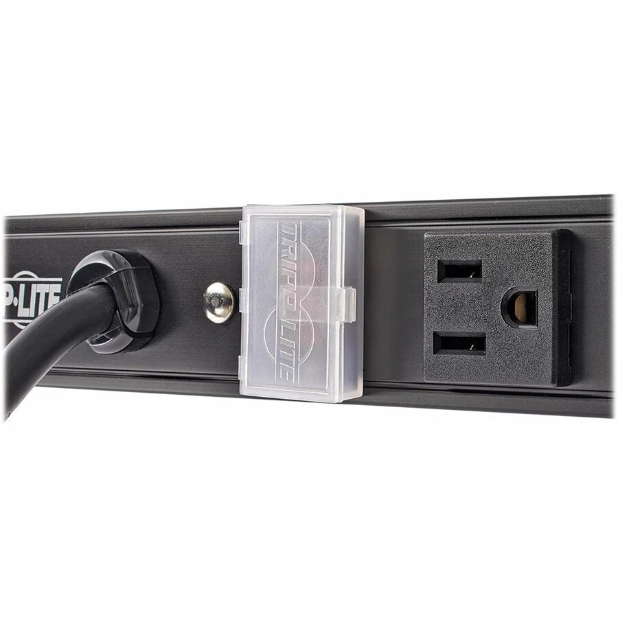 Tripp Lite 16 Outlet Power Strip 5-15R 15' Cord Vertical 5-15P 48" Black - Image 3 of 4