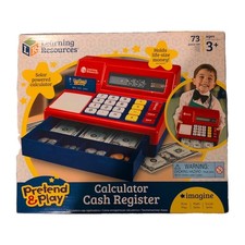 Learning Resources Pretend Play Calculator Cash Register