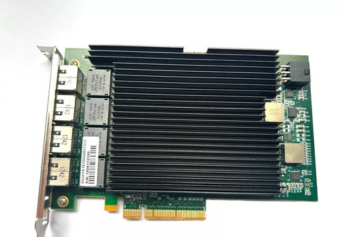 Silicom Quad Port 10Gb PCIe RJ45 PE310G4I40EU-T X540-T4 Ethernet Network Adapter - 第 1/3 張圖片