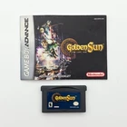 Golden Sun The Lost Age Game Boy Advance Authentic Cartridge & Manual