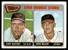 1965 Topps Curt Blefary John Miller RC Baltimore Orioles #49
