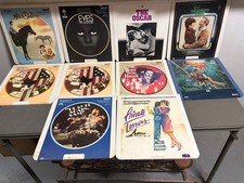 Lot Of 10 Assorted RCA SelectaVision  Others Romancing the Stone Video Discs