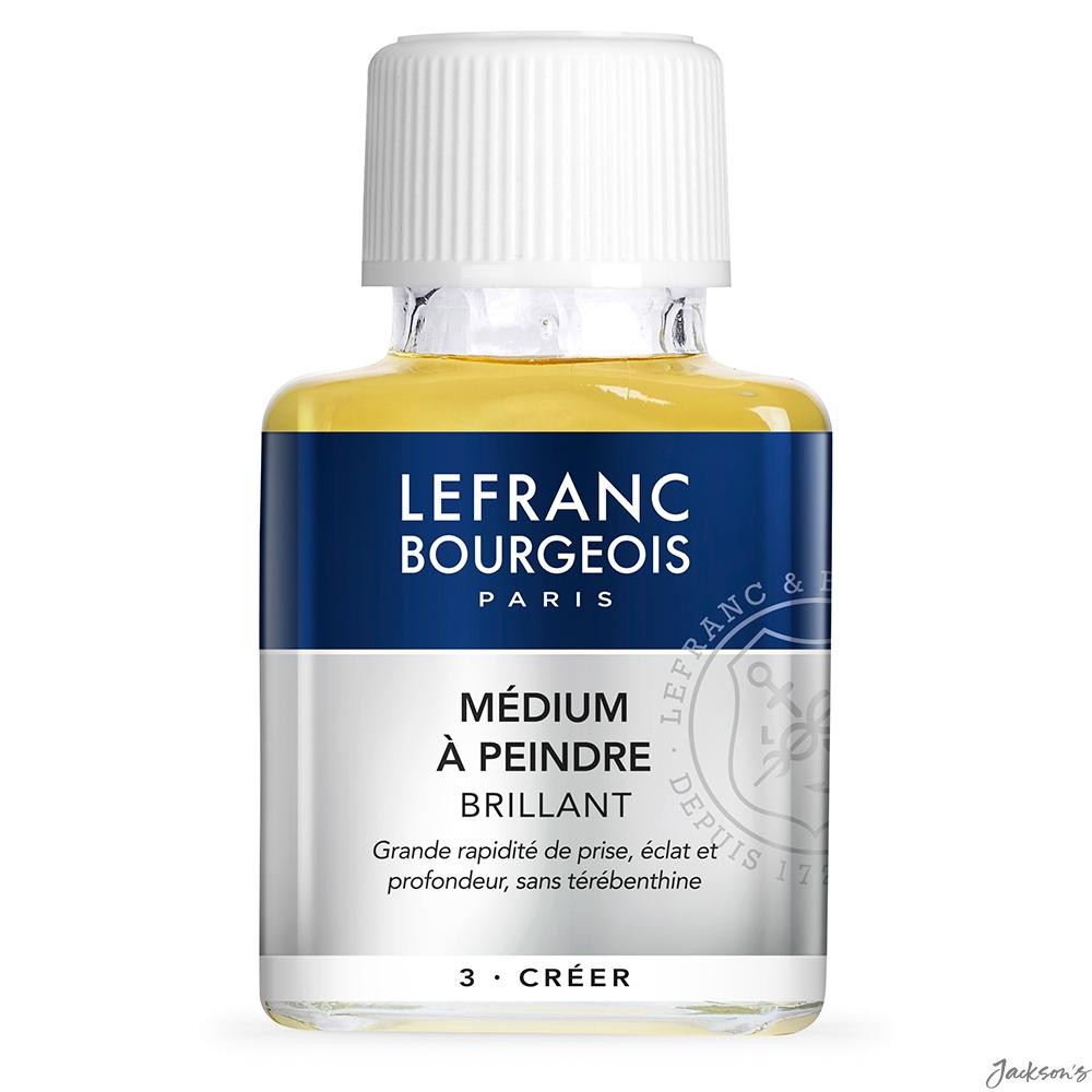 Lefranc Bourgeois Oil Painting Medium 75ml For Glazing And Faster Drying