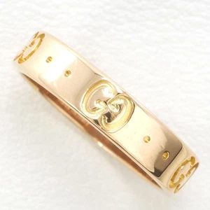 Bijou bague GUCCI ICON OR ROSE 18K 8,5JAPON taille 3,4g livraison gratuite occasion