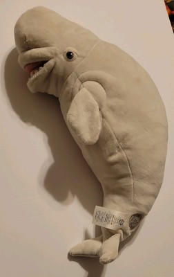 Plush Bailey Beluga Whale Finding Dory 17  Authentic Disney Store Merchandise