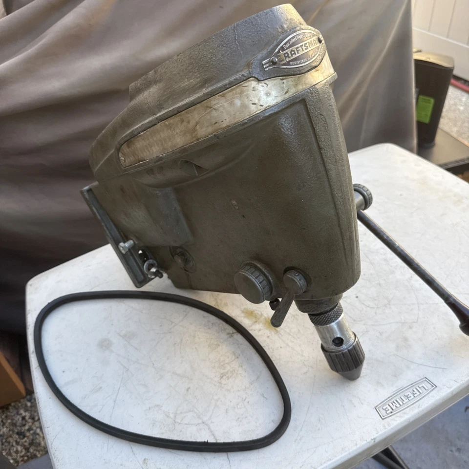 Винтажная головка сверлильного станка 50-х годов Craftsman гарантированно высочайшего качества только деталь - Изображение 2 из 4