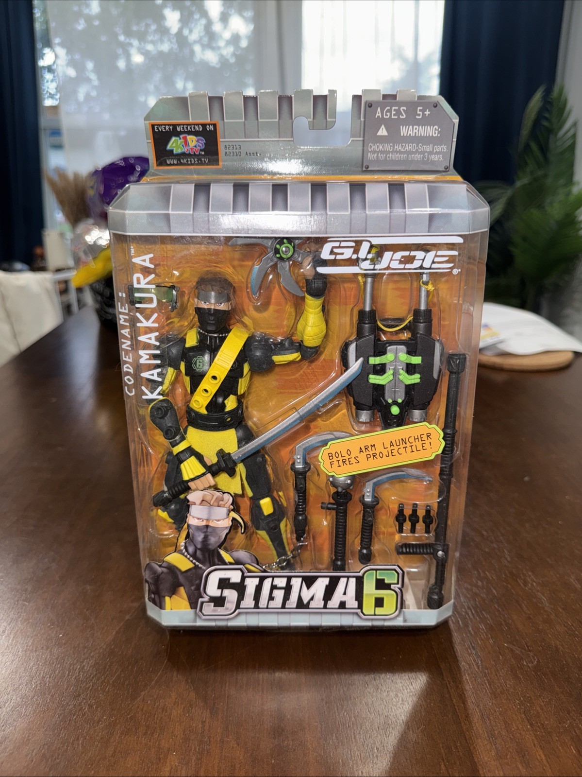 GI Joe Sigma 6 Ninja Kamakura Figure New